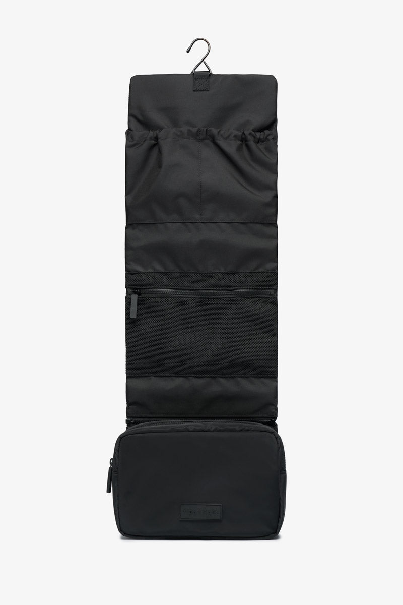 T+M Travel Roll Up Hanging Organiser Black - Edie And I