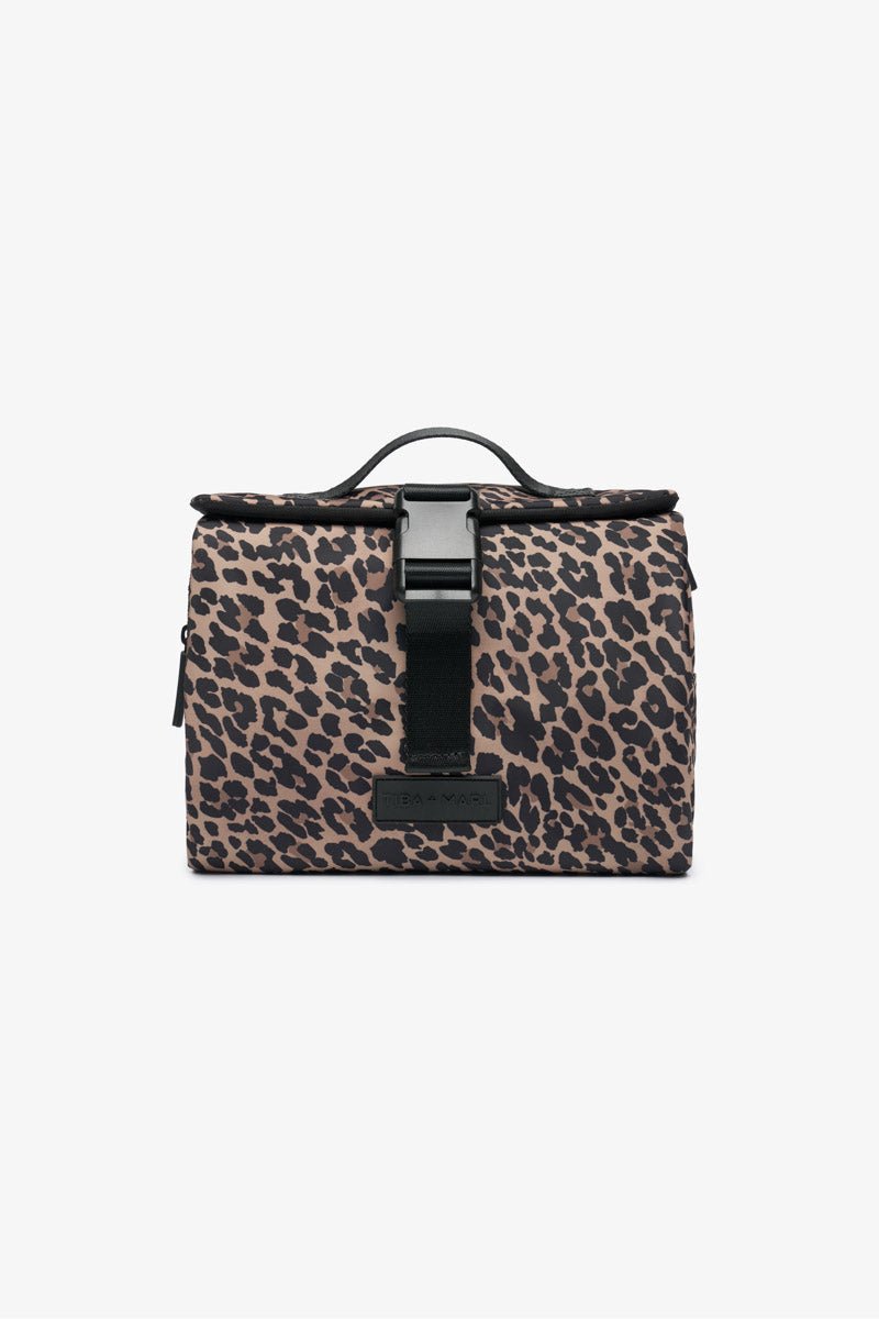 T+M Travel Roll Up Hanging Organiser Leopard Print - Edie And I