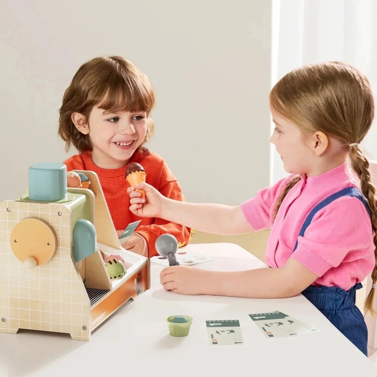 Topbright Wooden Ice Cream Machine Play Set - Edie And I