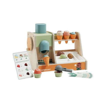 Topbright Wooden Ice Cream Machine Play Set - Edie And I