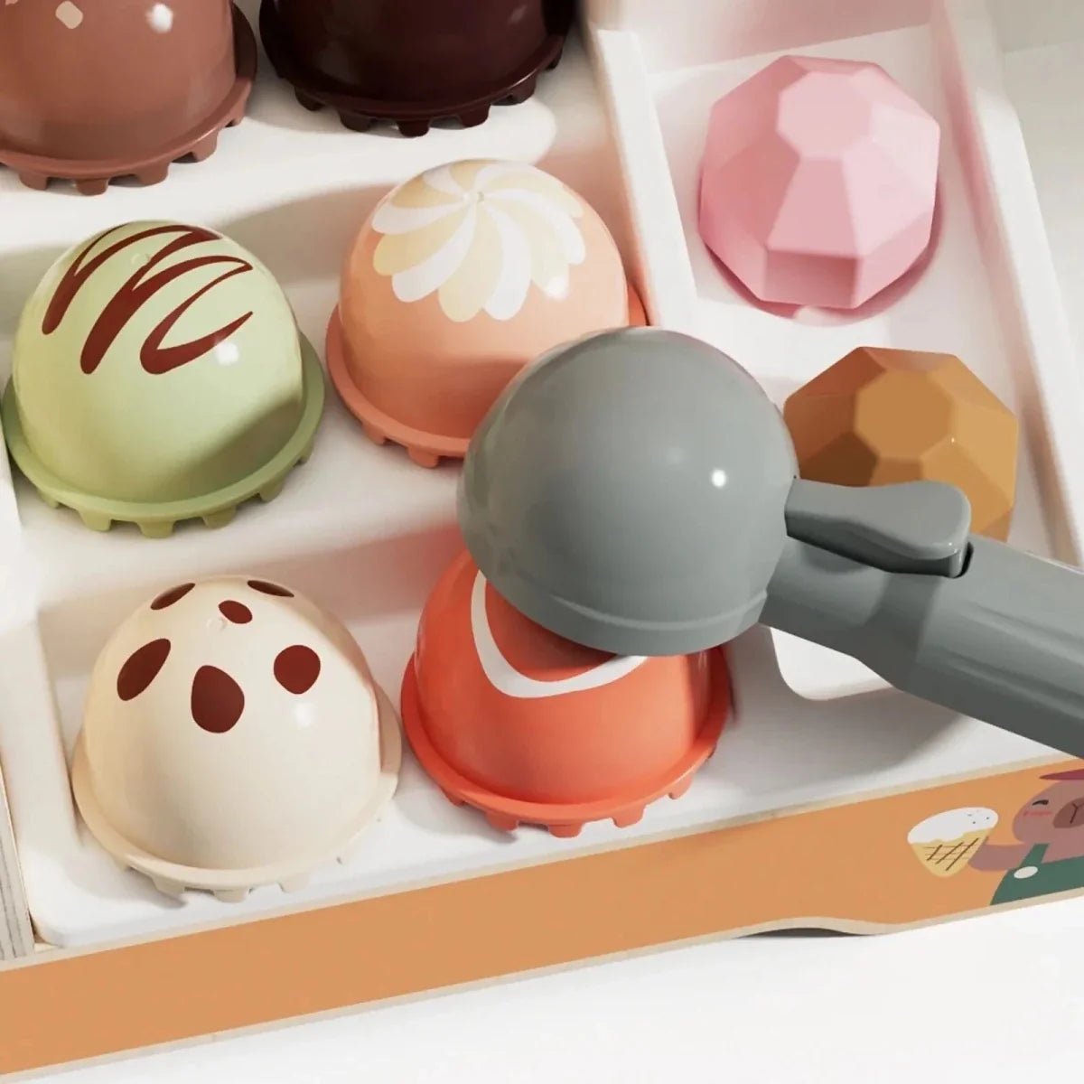 Topbright Wooden Ice Cream Machine Play Set - Edie And I