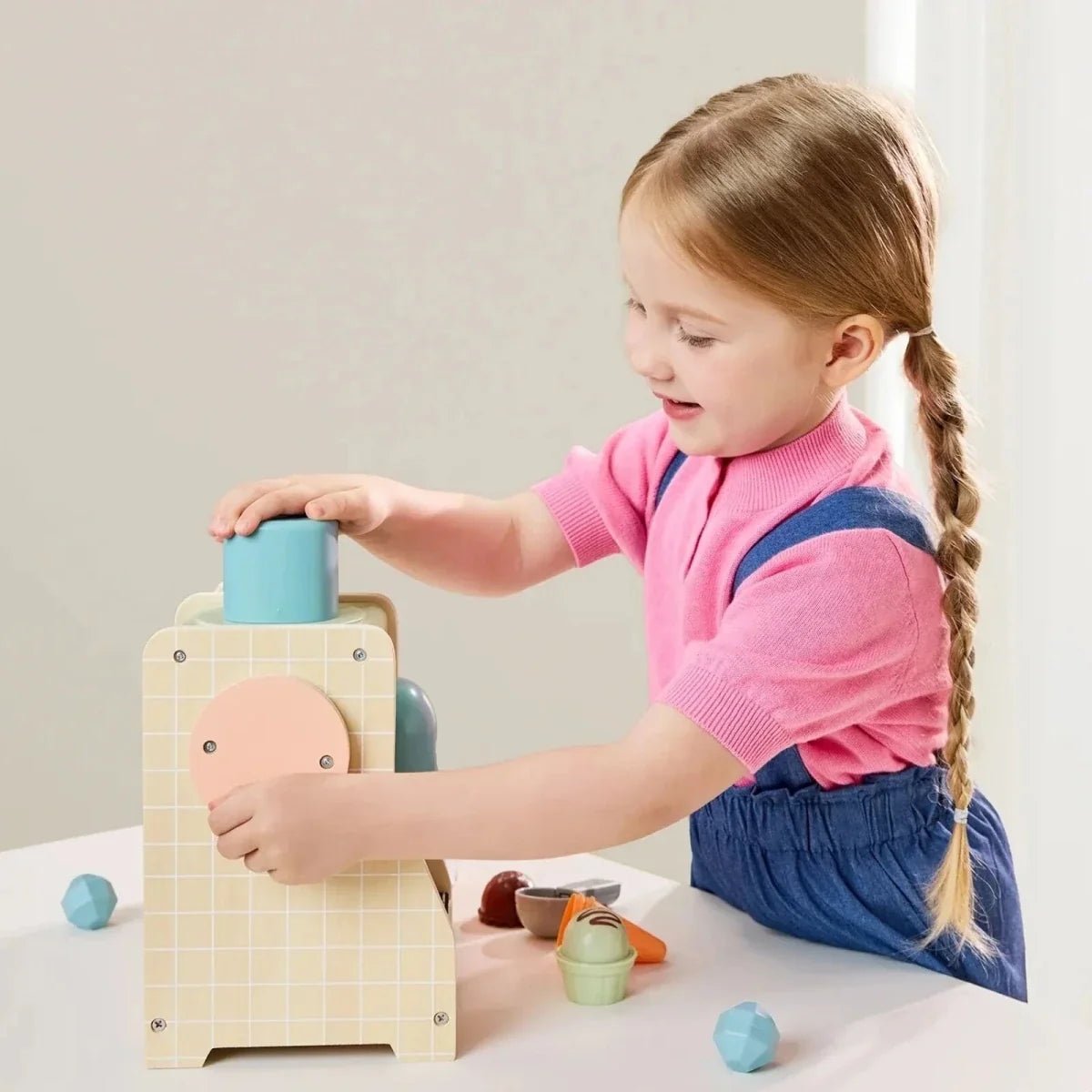 Topbright Wooden Ice Cream Machine Play Set - Edie And I
