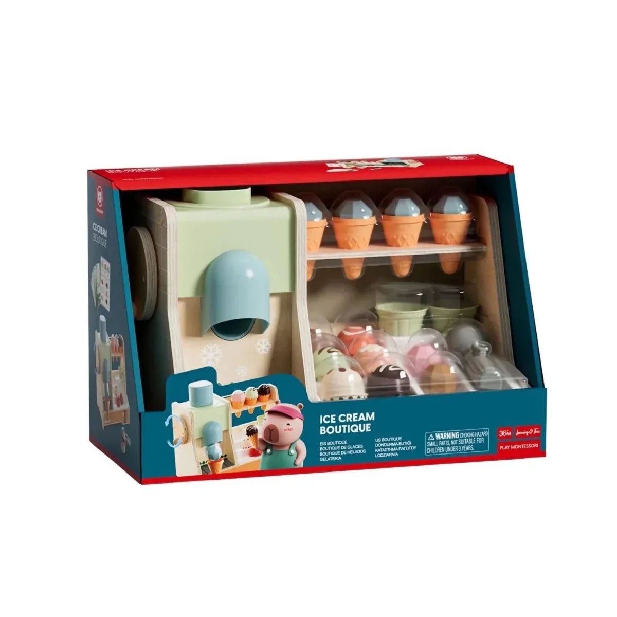 Topbright Wooden Ice Cream Machine Play Set - Edie And I