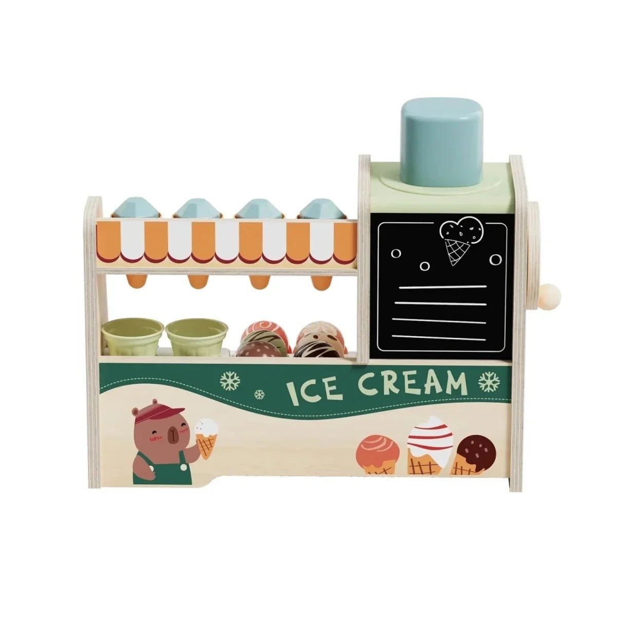 Topbright Wooden Ice Cream Machine Play Set - Edie And I
