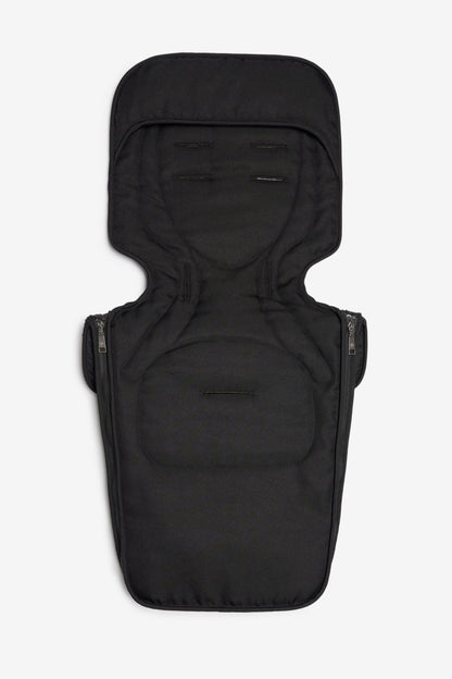 Universal Buggy Footmuff Black Quilted - Edie And I