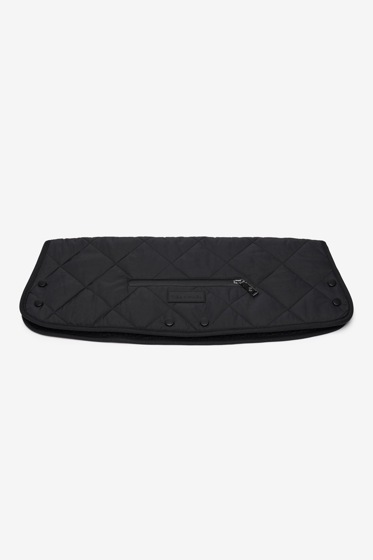 Universal Buggy Handmuff Black Quilted - Edie And I