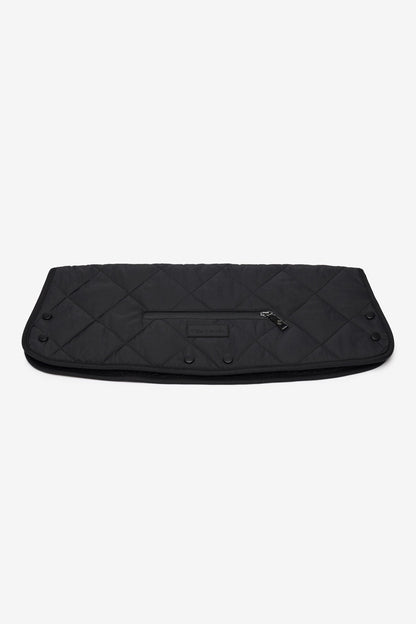 Universal Buggy Handmuff Black Quilted - Edie And I