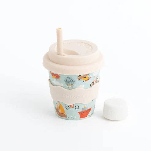 Vehicles Babychino Cup 4oz (Straws Sold Separately) - Edie And I