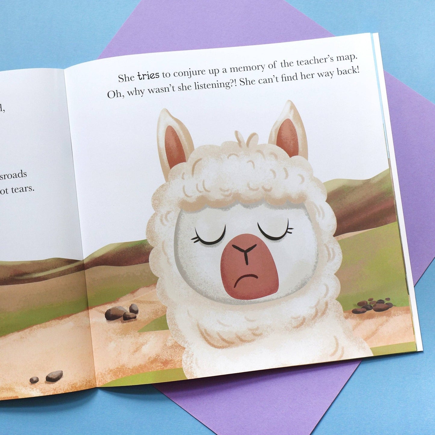 When Llama Learns to Listen - Me And My Feelings Children's Paperback Book - Edie And I