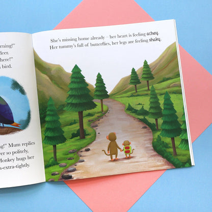 When Monkey Feels Sad - Me And My Feelings Children's Paperback Book - Edie And I